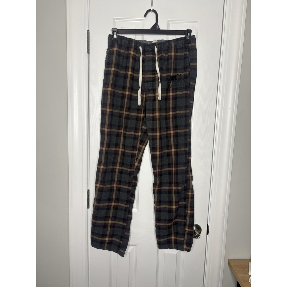 Roots Men's Flannel Plaid Pajama Pants Multicolor Size Small